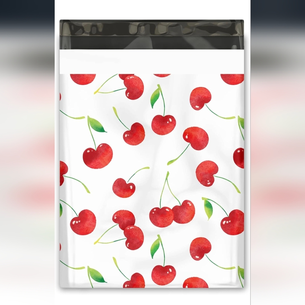 Cherry 🍒 Poly Mailers 10in X 13in New 5 Pack - Picture 7 of 10